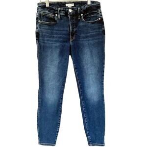 Good American Good Legs Skinny Jeans sz 6 (28) Dark Wash Jeans